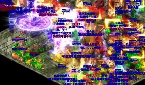 传奇玩家为各位总结打宝最常用的三点一线